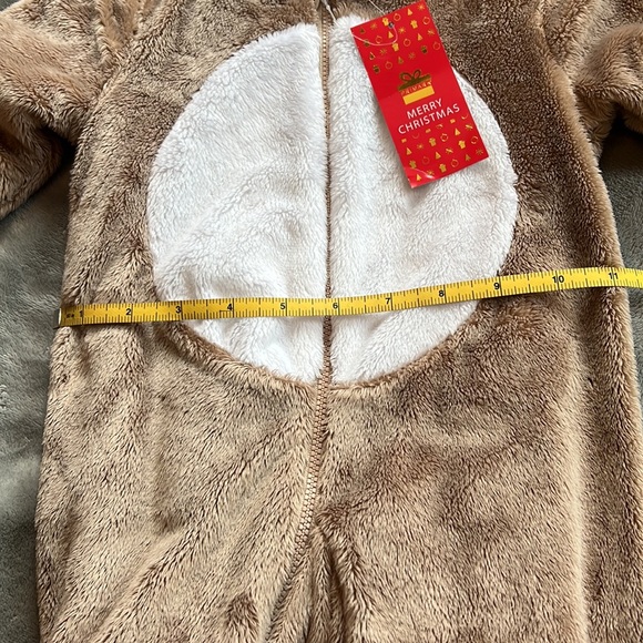 Adorable Rudolph Quilted Coverall - Picture 6 of 10